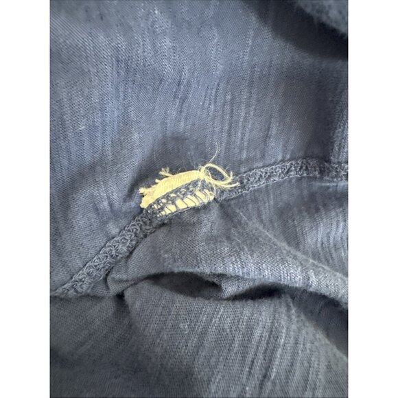 Fresh Produce Women's L Round Neck 3/4 Sleeve Tee Shirt Blue 9351 - Picture 8 of 10